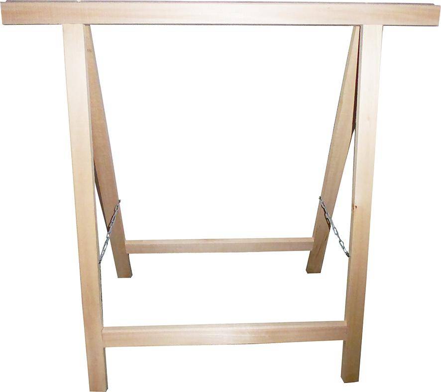 Holzklappbock 75x75cm, klappbar, Universal-4