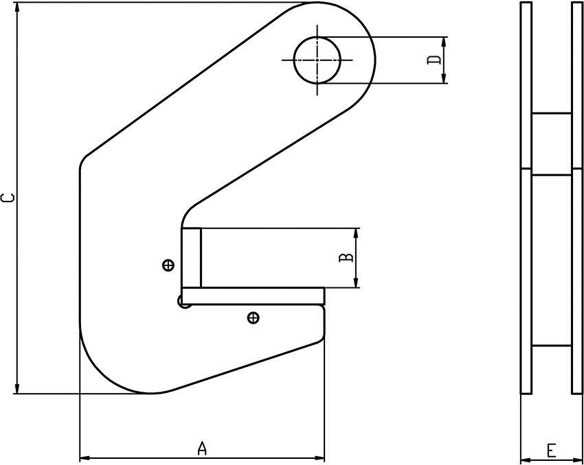 Rohrhebeklemme PPC-1,5 Tragfähigkeit 1500 kg-4