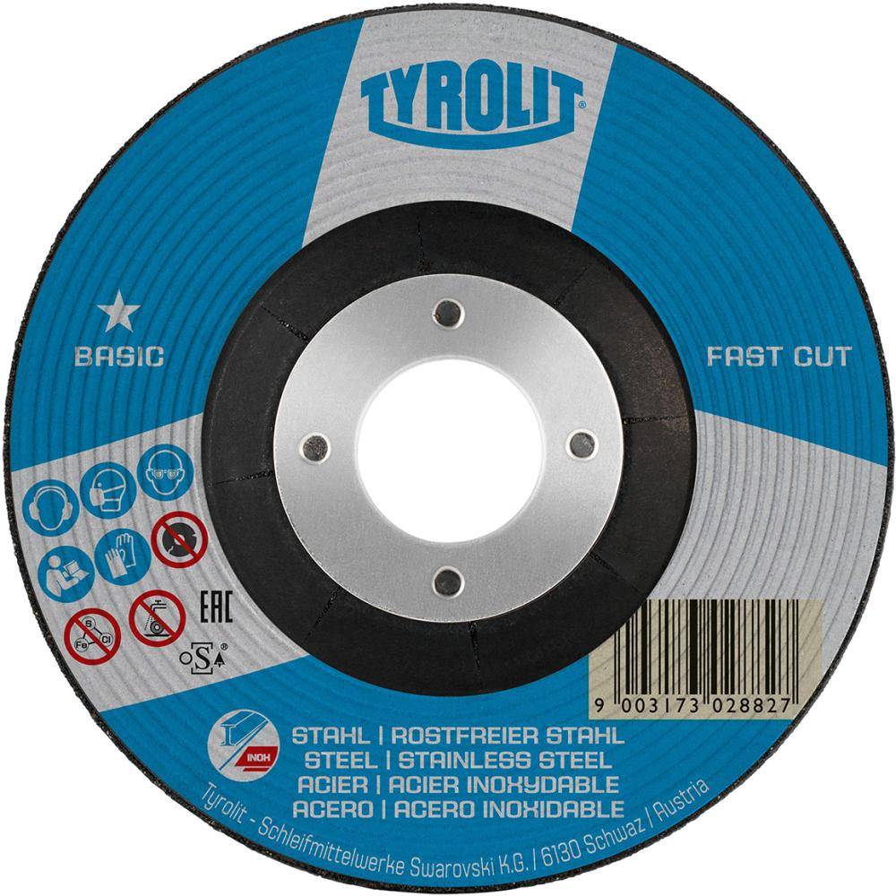 Schruppscheibe FASTCUT 125 x 6,0 mm A30P-BFB Tyrolit-3