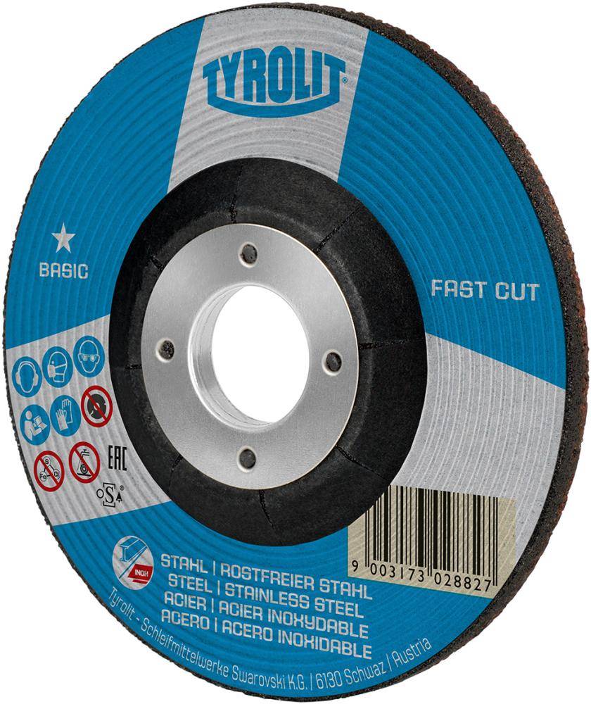 Schruppscheibe FASTCUT 125 x 6,0 mm A30P-BFB Tyrolit-4