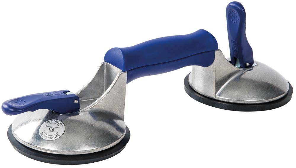 Saugheber Veribor 60 kg Tragkraft 2 Saugknöpfe-3