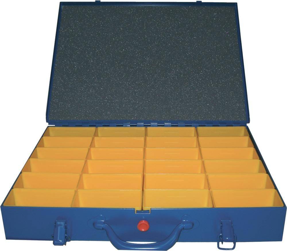 Sortimentskasten B440xT330xH66mm mit 24 Einsätzen-1