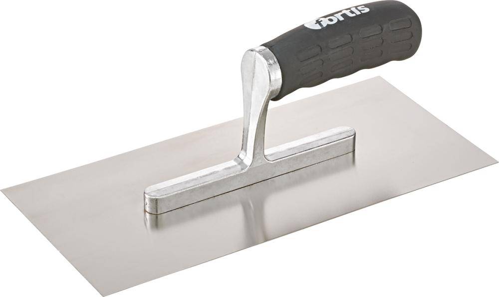 Glättekelle rostfrei 280x130mm Softgriff FORTIS-4