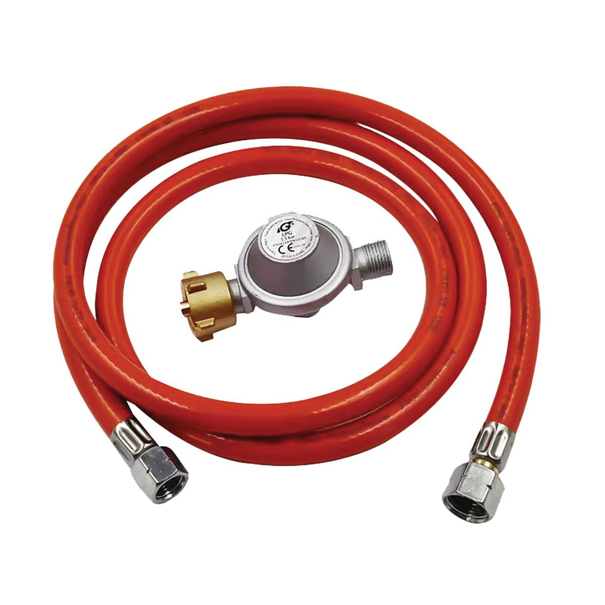 Druckminderer Unicraft 1500 mbar mit Gasschlauch 1,5 m-0