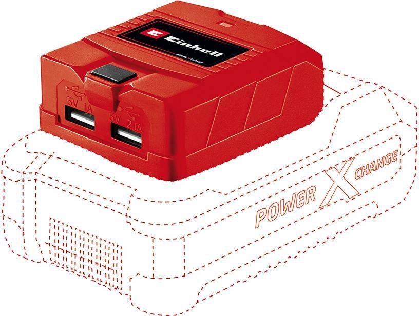 Einhell 4514120 TC-CP 18 Li USB-Solo Akku-Adapter Lithium-2