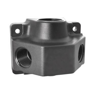 Luftverteilerdose Aircraft P 3/4" + 2 x 1/2"