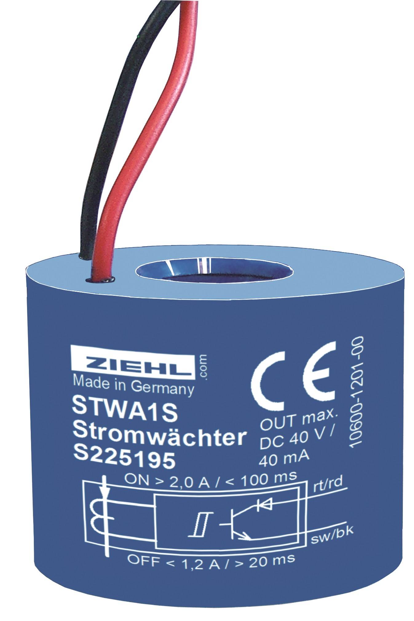 Ziehl S225195, AC-Elektronik-Stromwandler Typ STWA1S-0
