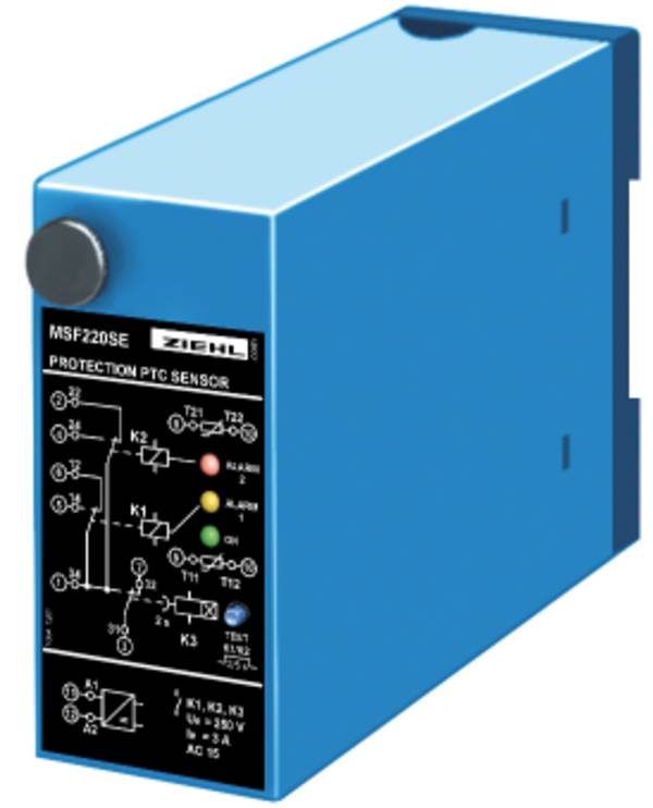 Ziehl T221696, Kaltleiter-Relais Typ MSF220SE