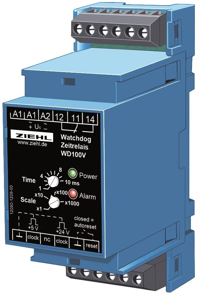 Ziehl Z224319, Watchdog-Zeitrelais Typ WD100V-0