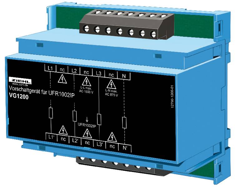 Ziehl S222312, Vorschaltgerät Typ VG1200-0
