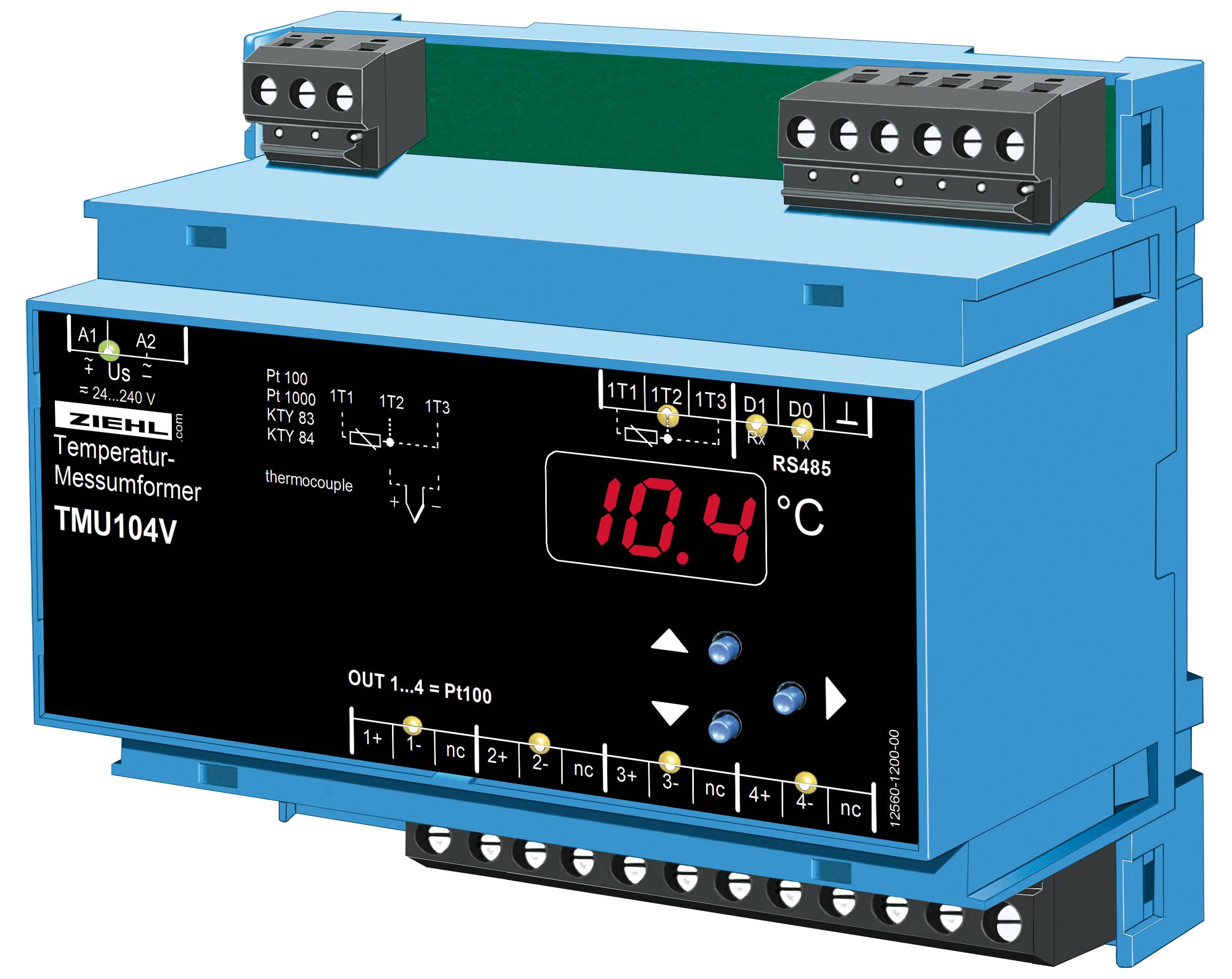 Ziehl T236061, Messstellenvervielfacher Typ TMU104V-0