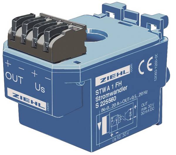 Ziehl S225560, AC-Elektronik-Stromwandler Typ STWA1FH
