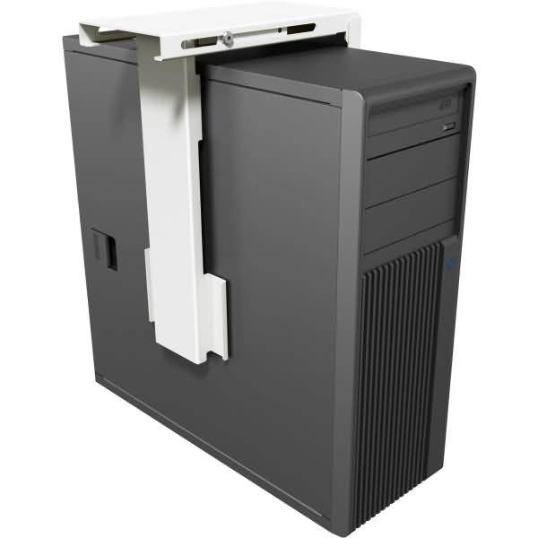 Dataflex Viewmate PC Halterung unter/an dem Tisch (32.310) weiß-1
