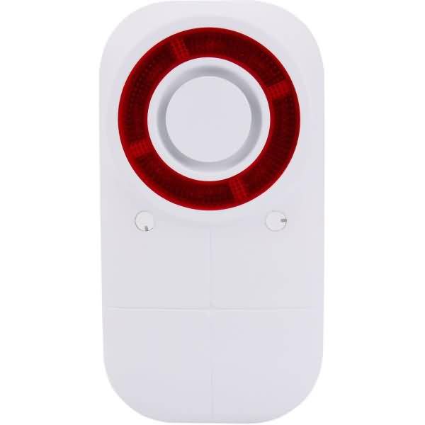 Außensirene XL für Alarmsysteme weiß