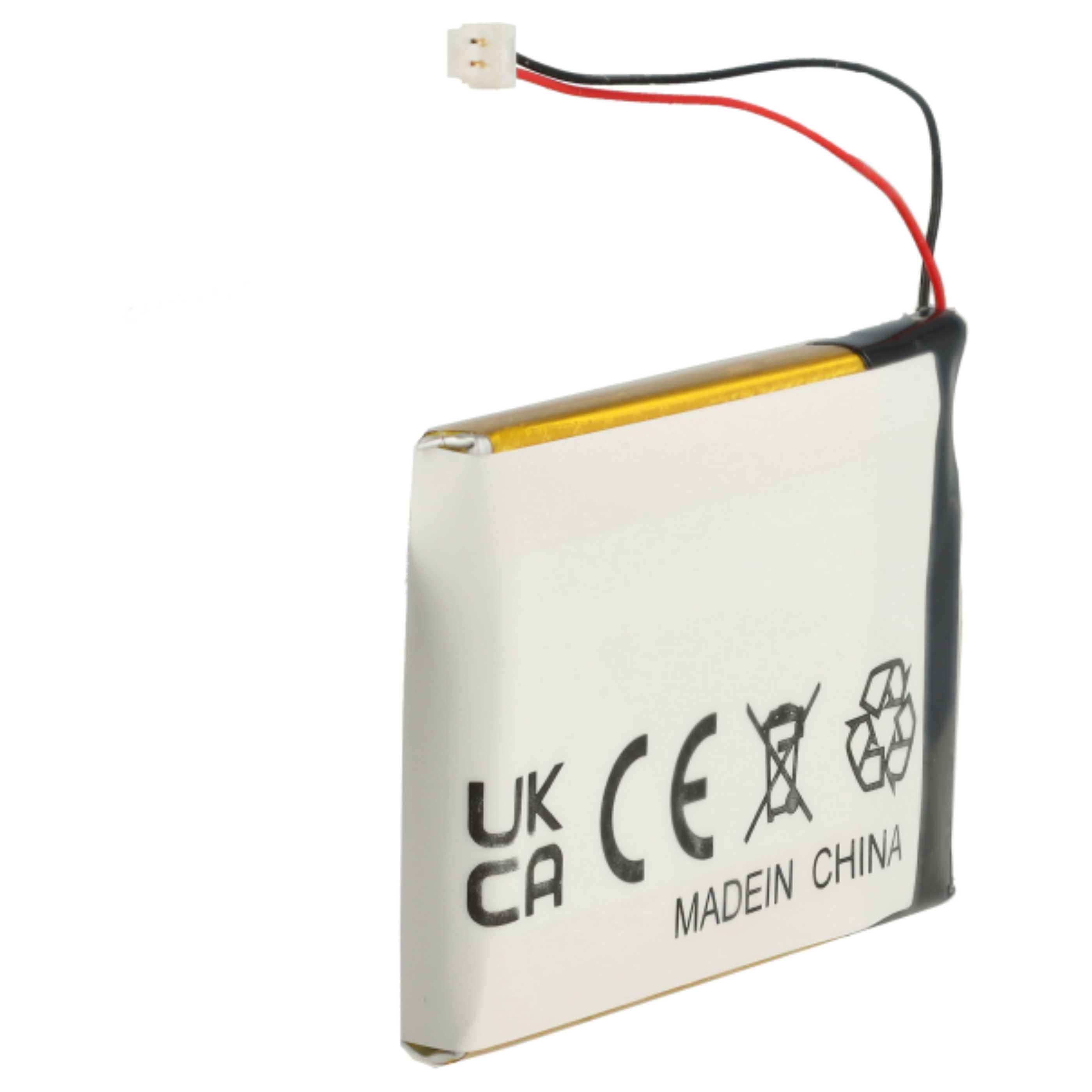 vhbw 2x Akku Ersatz für Jabra AHB412434PJ | 14192-00 für Wireless Headset Kopfhörer (230 mAh, 3,7 V, Li-Polymer)-1