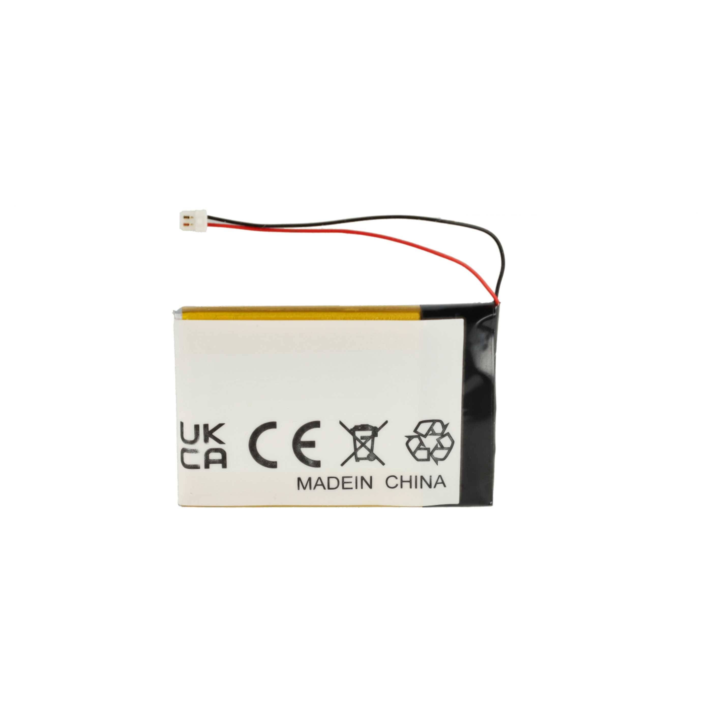 vhbw 2x Akku Ersatz für Jabra AHB412434PJ | 14192-00 für Wireless Headset Kopfhörer (230 mAh, 3,7 V, Li-Polymer)-2