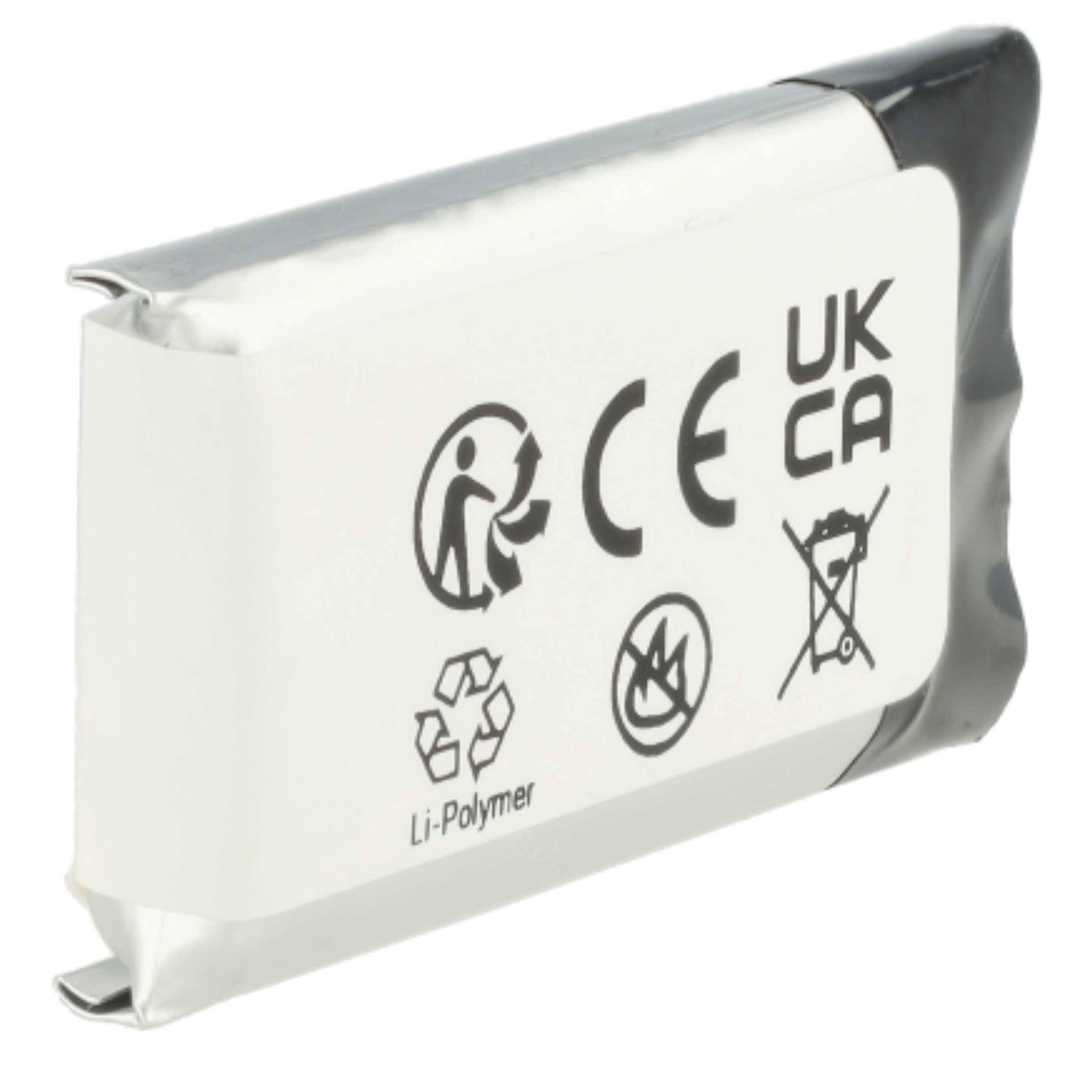 vhbw 5x Akku Ersatz für Plantronics 211425-01 | 202555-01 für Wireless Headset Kopfhörer (510 mAh, 3,7 V, Li-Polymer)-1