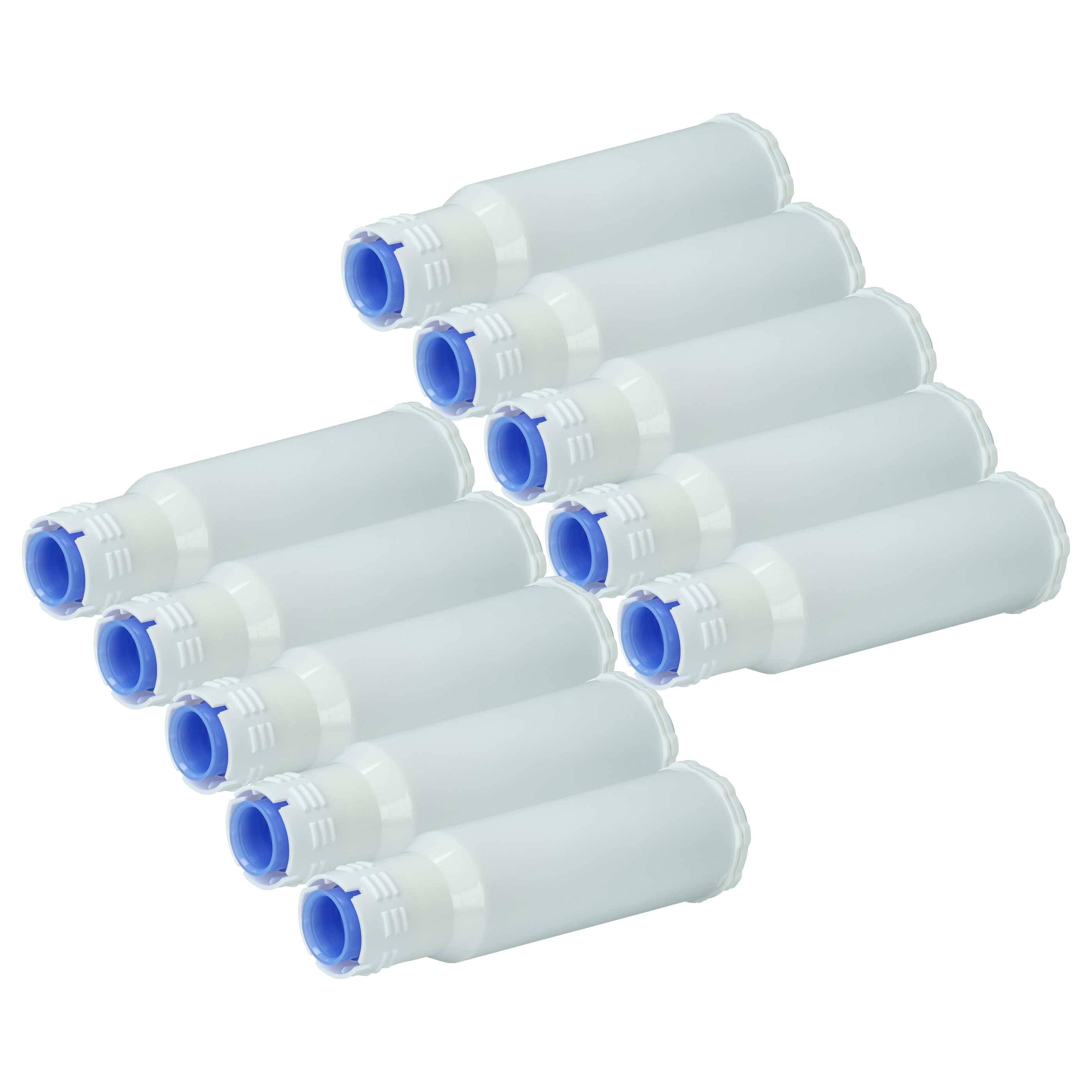 vhbw 10x Wasserfilter Filter kompatibel mit AEG CF80 | CF500, CF85, CF81, CF400, CF300 Kaffeevollautomat-0