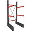 Kragarmregal Igor Superschwer einseitig HxB 3000 x 1200 mm Abstand 1500 mm Grundregal. EAB 83884149