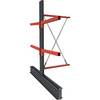 Kragarmregal Igor Superschwer doppelseitig HxB 3000 x 1200 mm Abstand 2000 mm Anbauregal. EAB 83883049