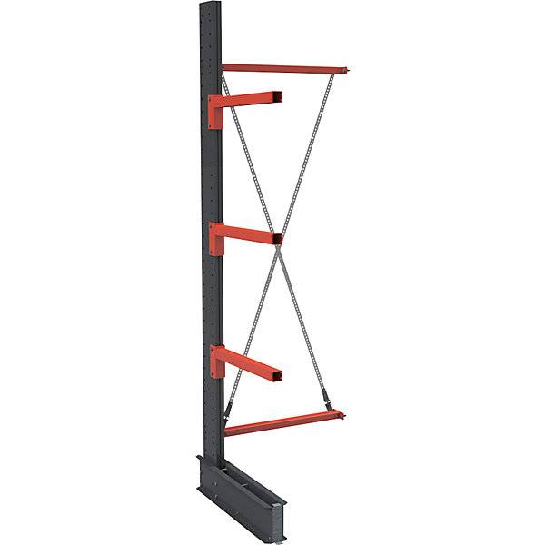 Kragarmregal Igor Superschwer einseitig HxB 4000 x 1000 mm Abstand 2000 mm Anbauregal. EAB 83885949-0