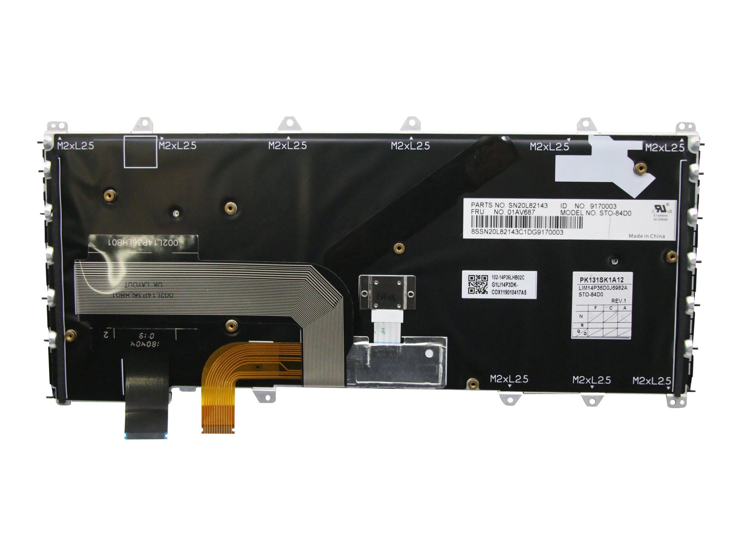 Lenovo Chicony - Ersatztastatur Notebook - mit Trackpoint-2