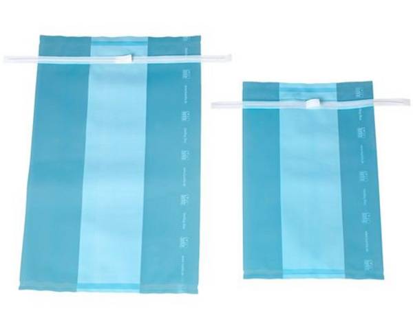 Sterile Probenbeutel SteriBag blue, Volumen 650 ml, mit Beschriftungsfeld, VE = 500 Stück