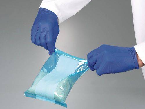 Sterile Probenbeutel SteriBag blue, Volumen 1650 ml, mit Beschriftungsfeld, VE = 250 Stück-4
