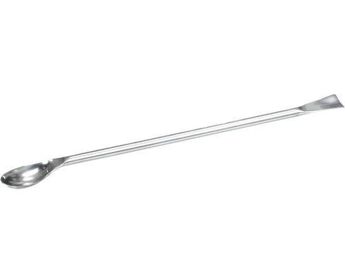 Proben-Löffel aus Edelstahl, Länge 210 mm, autoklavierbar, VE = 10 Stück-0