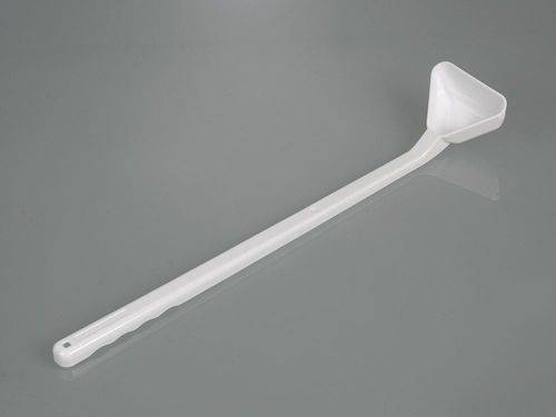 Schöpfkelle zur Probenahme, mit langem Griff, 30 ml, PS, weiß, VE = 10 Stück-2