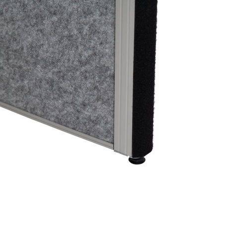 Stellwandsystem MAULconnecto 9622095 2xWB 1xAkustik dunkelgrau Stand-1