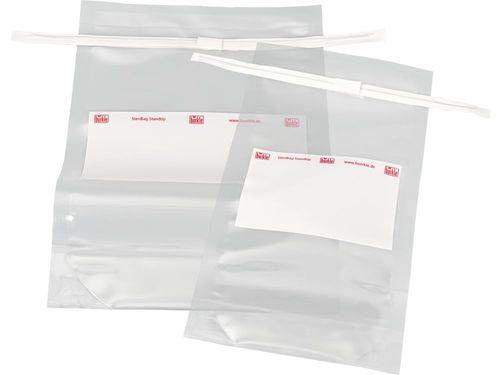 Sterile Probenbeutel SteriBag StandUP, Volumen 400 ml, mit Beschriftungsfeld, VE = 250 Stück-0
