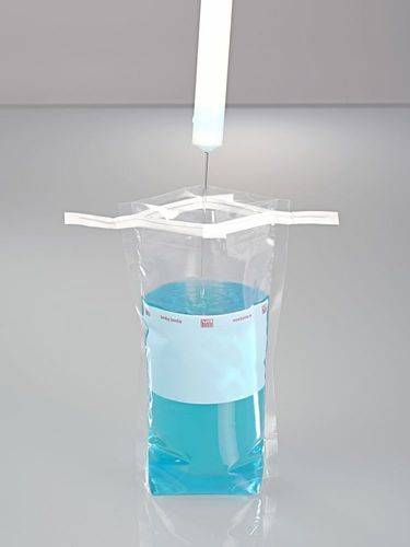 Sterile Probenbeutel SteriBag StandUP, Volumen 400 ml, mit Beschriftungsfeld, VE = 250 Stück-3