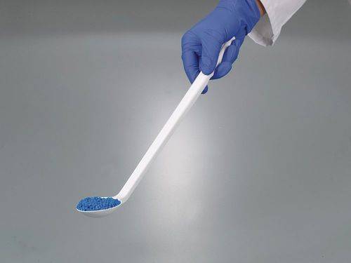 Sterile Einweg-Probenlöffel mit langem Griff, 5 ml, PS, weiß, VE = 10 Stück-2