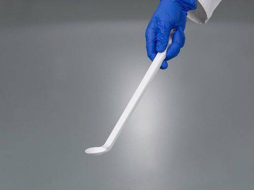 Sterile Einweg-Probenlöffel mit langem Griff, 5 ml, PS, weiß, VE = 10 Stück-4