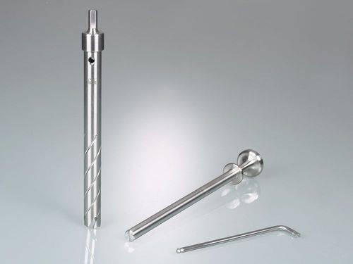 Eisbohrer für Tiefgefrorenes, aus Edelstahl, lebensmittel-geeignet, Innen-Ø 16 mm, Bohrtiefe 200 mm-2