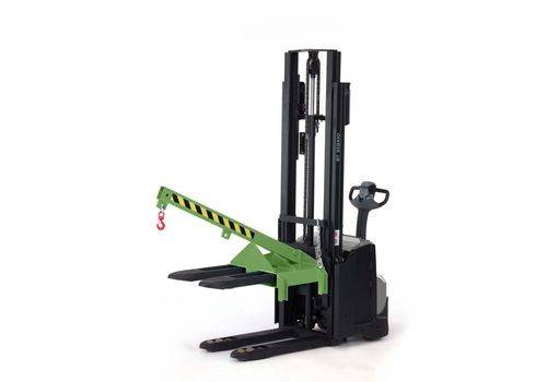 Lastarm für Deichselstapler, starre Ausführung, Neigung 25°, Traglast 350 - 1000 kg, grün-0