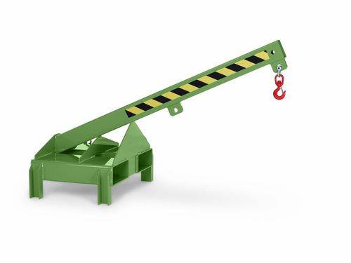 Lastarm für Deichselstapler, starre Ausführung, Neigung 25°, Traglast 350 - 1000 kg, grün-1