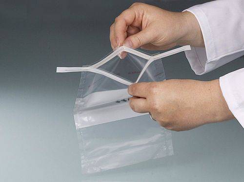 Sterile Probenbeutel SteriBag StandUP, Volumen 600 ml, mit Beschriftungsfeld, VE = 250 Stück-4