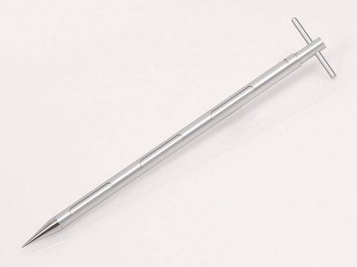 Probenehmer Multi-Sammler aus Aluminium, Einstechtiefe 430 mm, 3 Probekammern mit je 14 ml Volumen-2
