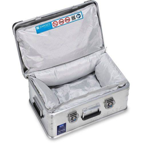 Aluminiumbox Akku-Storagebox L600xB400xH240mm 20l feuerfeste Innenausstattung-1