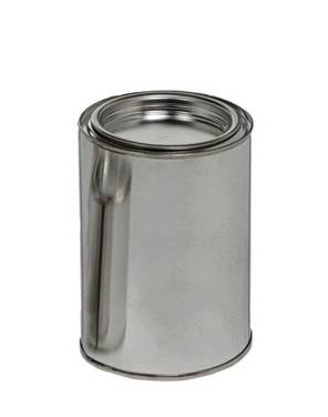 Weißblechringdeckeldose 500 ml, mit Deckel, VE = 50 Stück