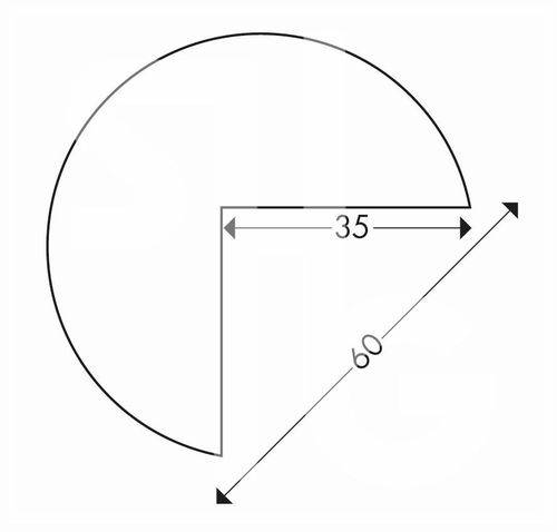 Warn- und Schutzprofile, Kantenschutz Trapez Typ AA, gelb/schwarz, 500x4,1x3,6cm-2