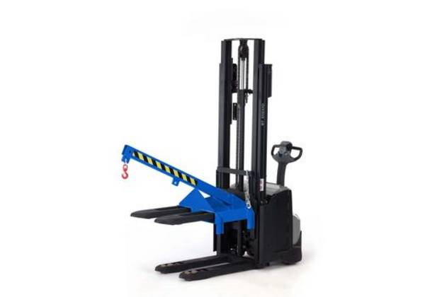 Lastarm für Deichselstapler, starre Ausführung, Neigung 25°, Traglast 350 - 1000 kg, blau