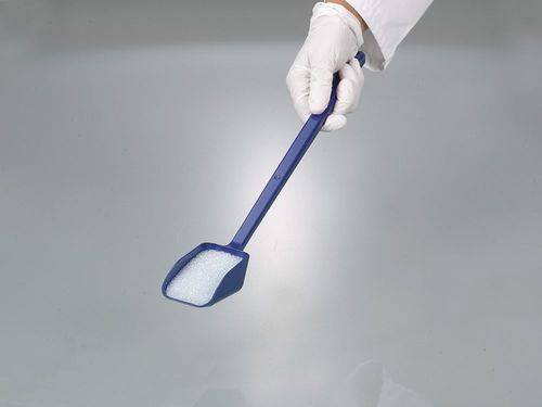 Sterile Einweg-Schaufel mit langem Griff, detektierbar, Volumen 50 ml, VE = 10 Stück-1