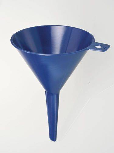 Sterile Trichter, detektierbar, aus PS, Ø 100 mm, Auslauföffnung 10 mm, VE = 10 Stück-1