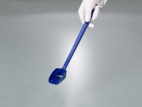 Sterile Einweg-Schaufel mit langem Griff, detektierbar, Volumen 50 ml, VE = 10 Stück-4