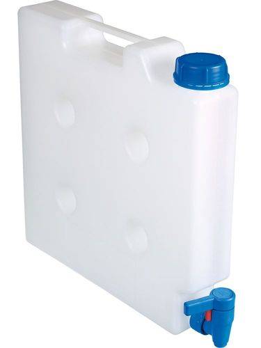 Raumsparkanister 5 Liter, im Set mit Abfüllhahn, starrer Auslauf-0
