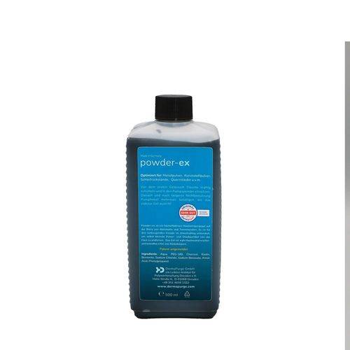 Powder-ex, tägliche Hautreinigung gegen pulverförmige Materialien, 500 ml Flasche für Eurospender-1