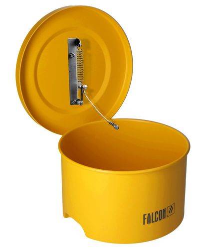 FALCON Kleinteilereiniger aus Stahl, lackiert, mit Schmelzlot, 4 l-0